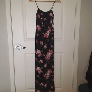Xhilaration floral maxi dress - xs